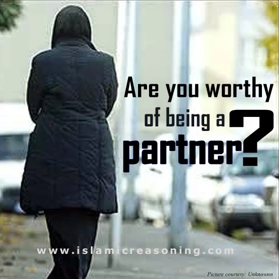 Islamic Resoning - Muslimah - Are you willing to be a partner Islamic Resoning - Muslimah - Are you willing to be a partner